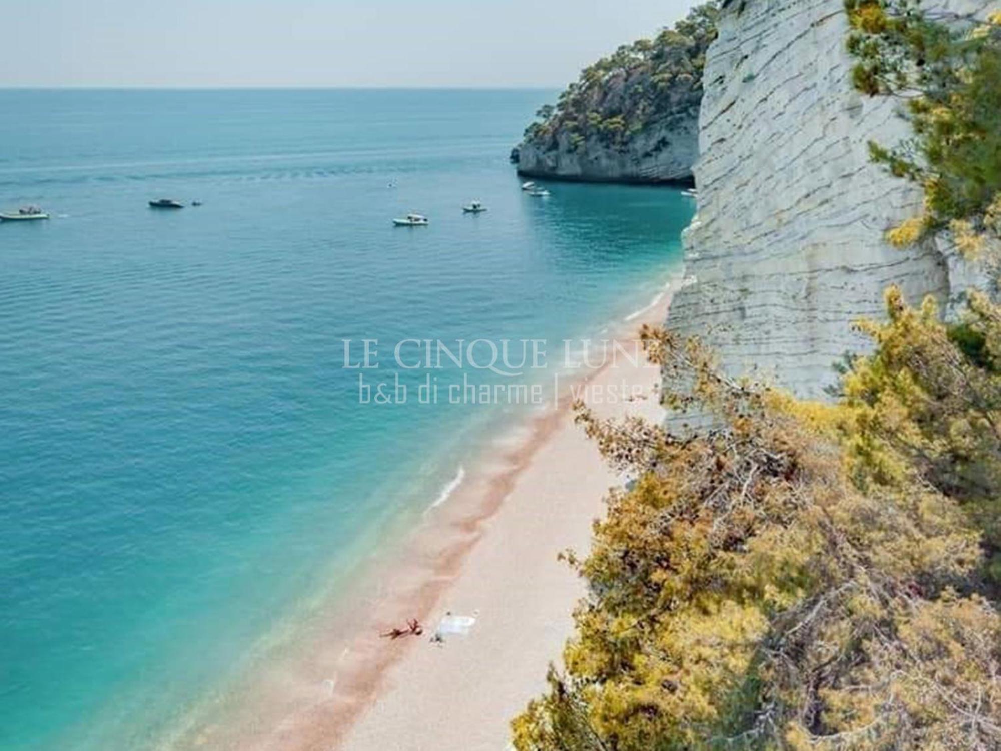 Le Cinque Lune Vieste Exterior foto