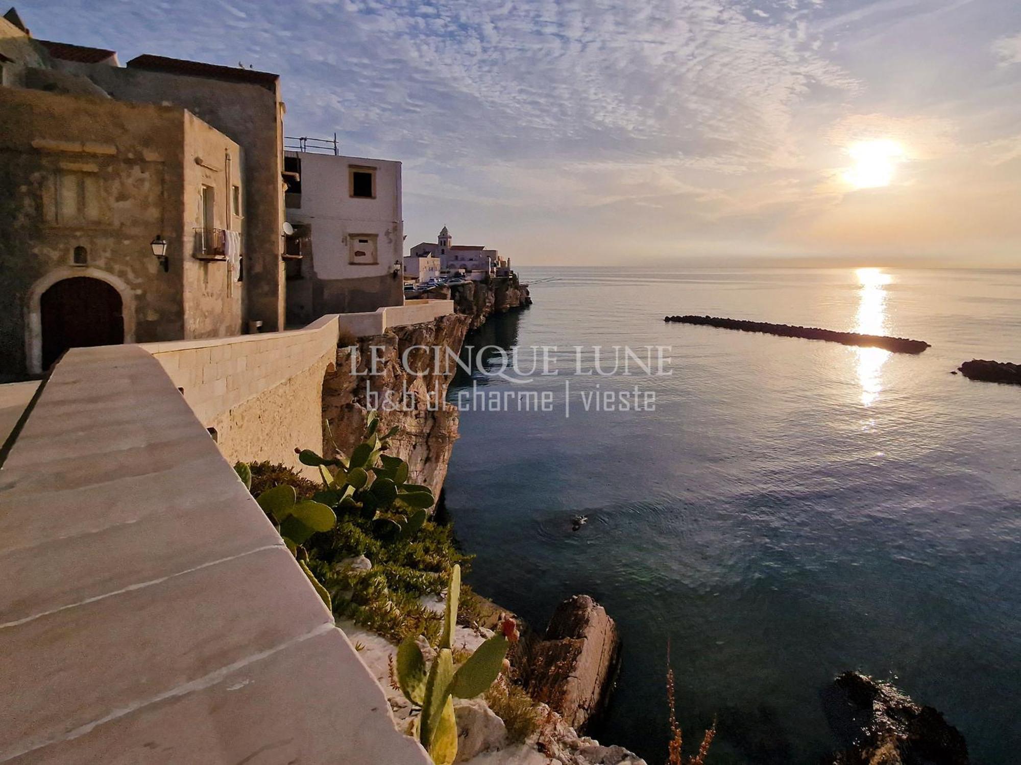 Le Cinque Lune Vieste Exterior foto