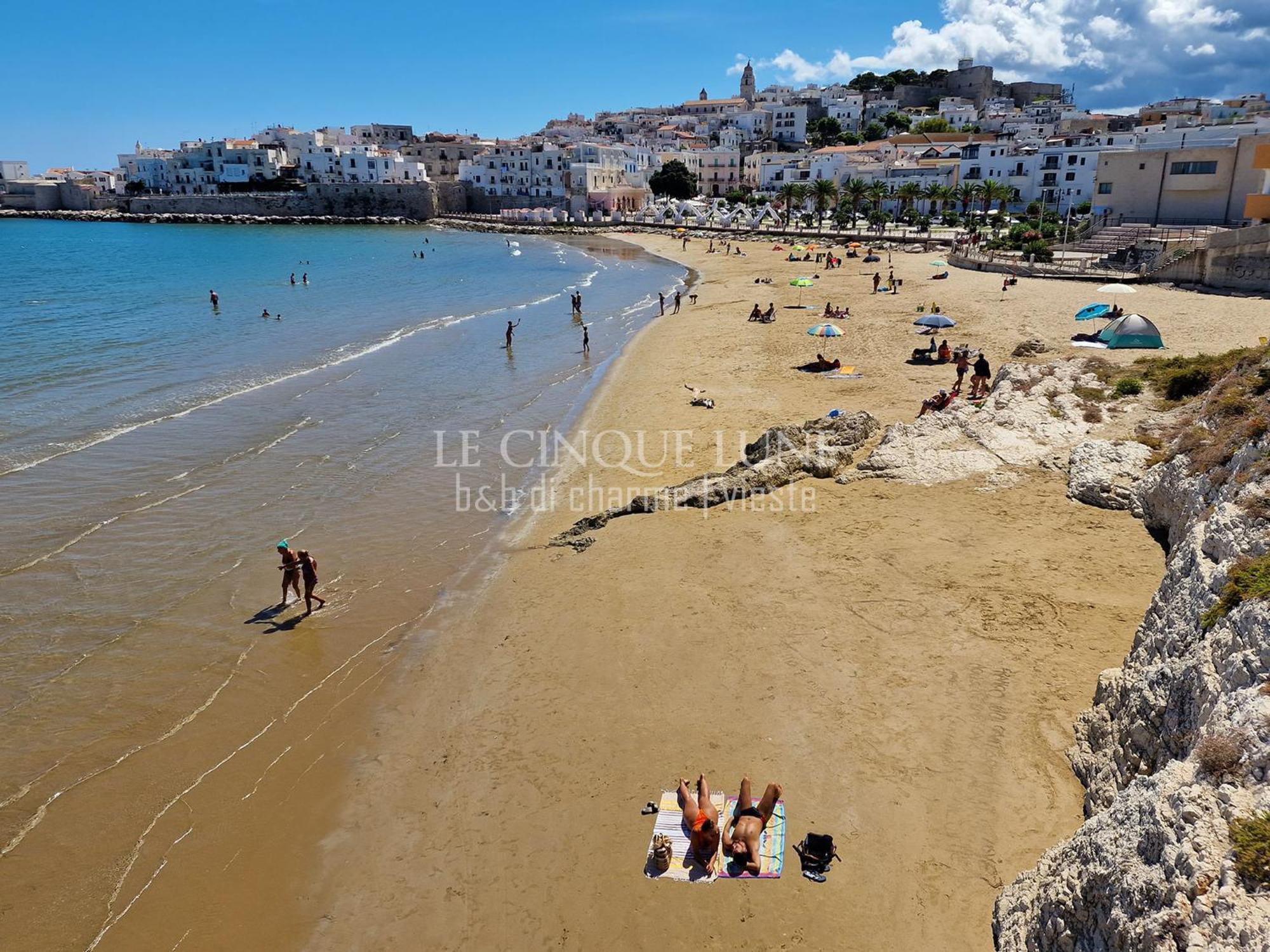 Le Cinque Lune Vieste Exterior foto